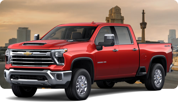 Red 2026 Chevrolet Silverado HD LTZ