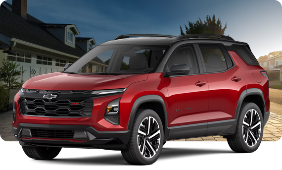 Red 2027 Chevrolet Equinox RS