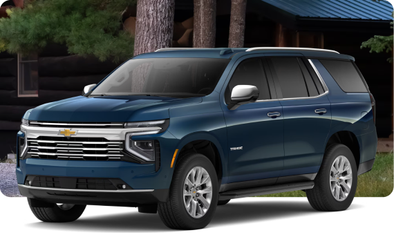 Blue 2027 Chevrolet Tahoe Premier