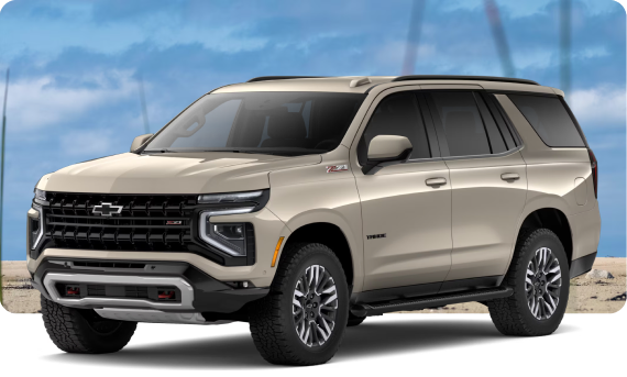 Sand-colored 2027 Chevrolet Tahoe Z71