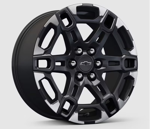 18-inch high gloss Black machined-face wheel