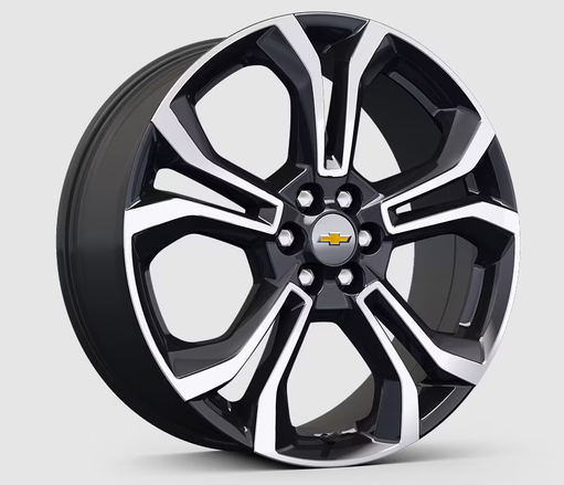 22-inch high gloss Black machined-face wheel
