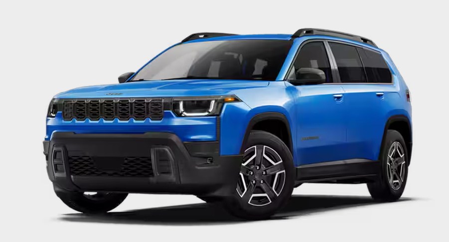 Blue 2027 Jeep Cherokee Laredo 4X4