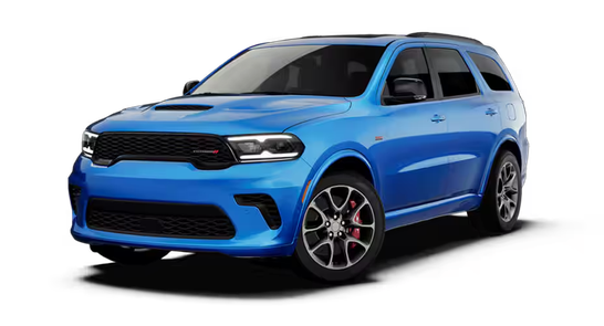 Bright blue 2027 Dodge Durango R/T 392 Premium AWD