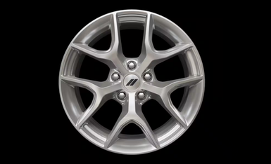 20 x 8.0-inch Satin Carbon split five-spoke wheel