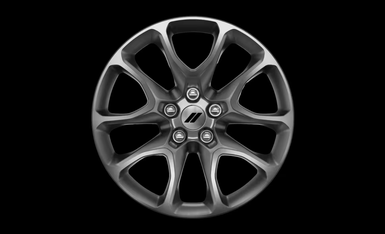 20 x 10.0-inch Painted Satin Carbon wheel
