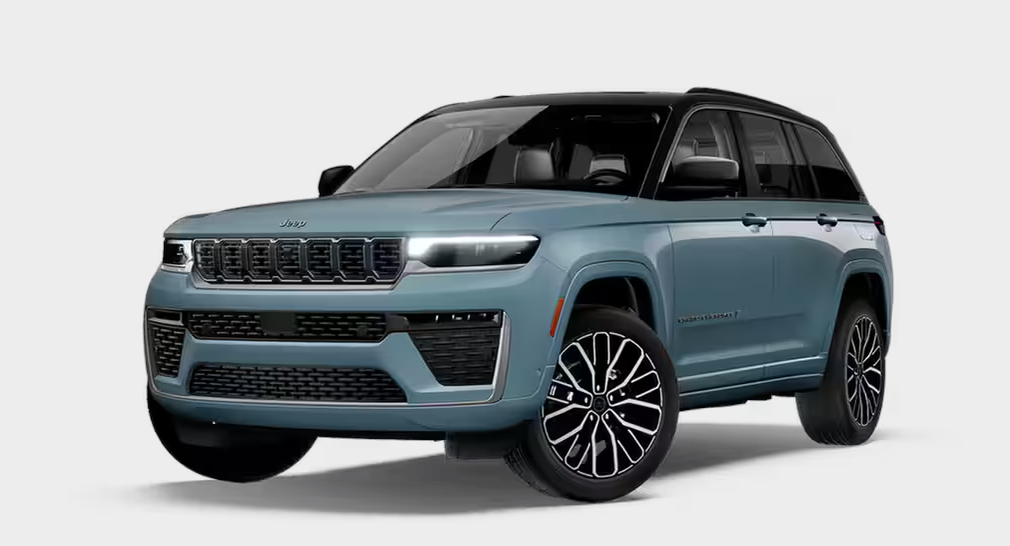 Slate blue 2027 Jeep Grand Cherokee Summit 4x4
