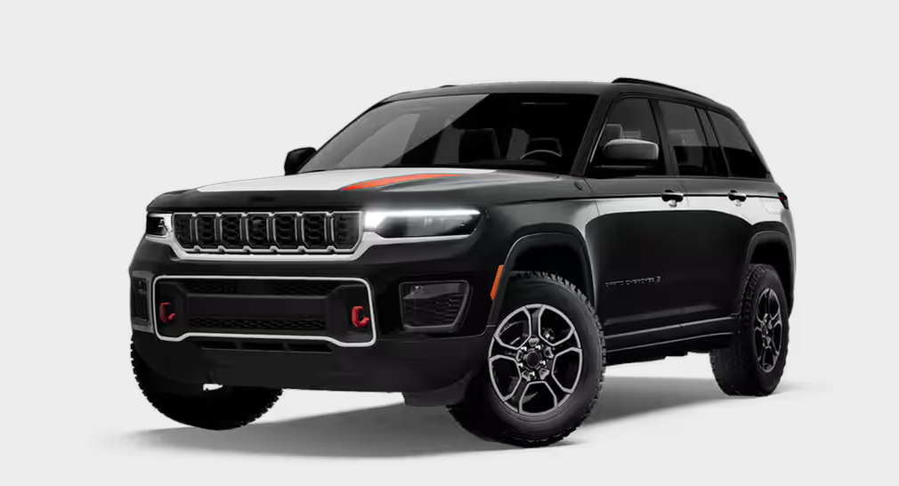 Black 2027 Jeep Grand Cherokee Trailhawk 4x4