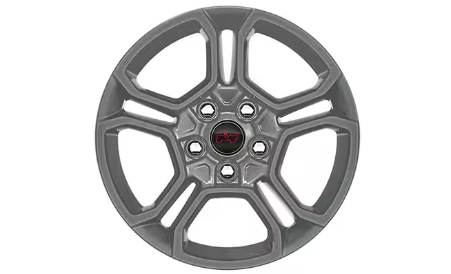 Mid-gloss crystal 18-inch five-spoke wheel