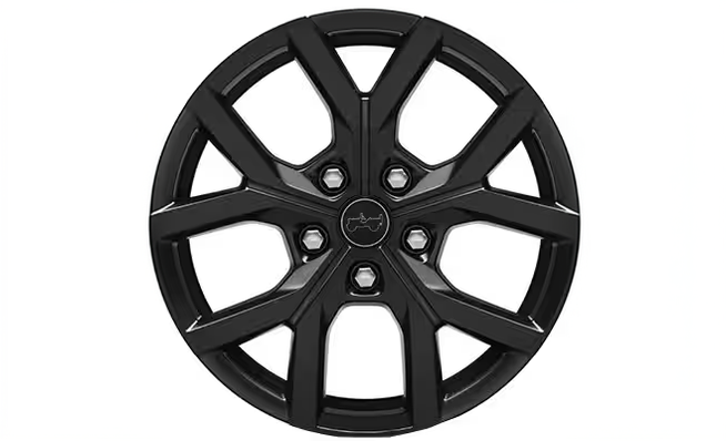 Gloss black 18-inch wheel