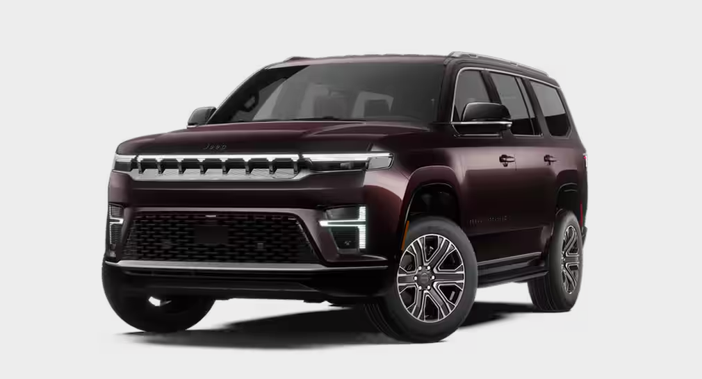 Dark red 2027 Jeep Grand Wagoneer Limited 4X4