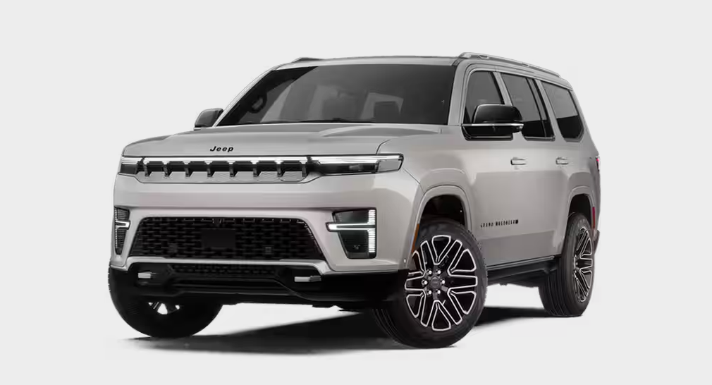 Silver 2027 Jeep Grand Wagoneer Overland 4X4