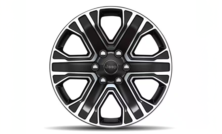 20-inch machine-face painted wheel