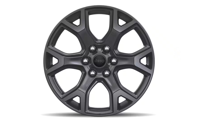 20-inch painted and polished multi-spoke wheel