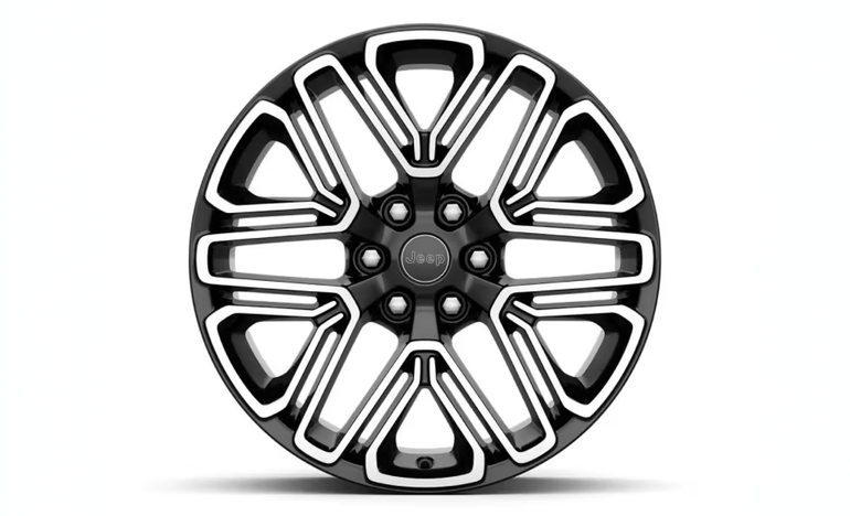 22-inch premium painted and polished wheel